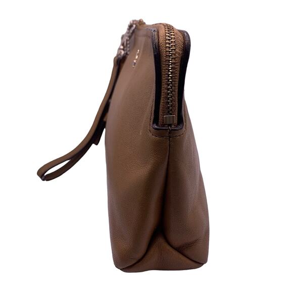 COACH Brown Wristlet with Card Slots - Picture 5 of 10